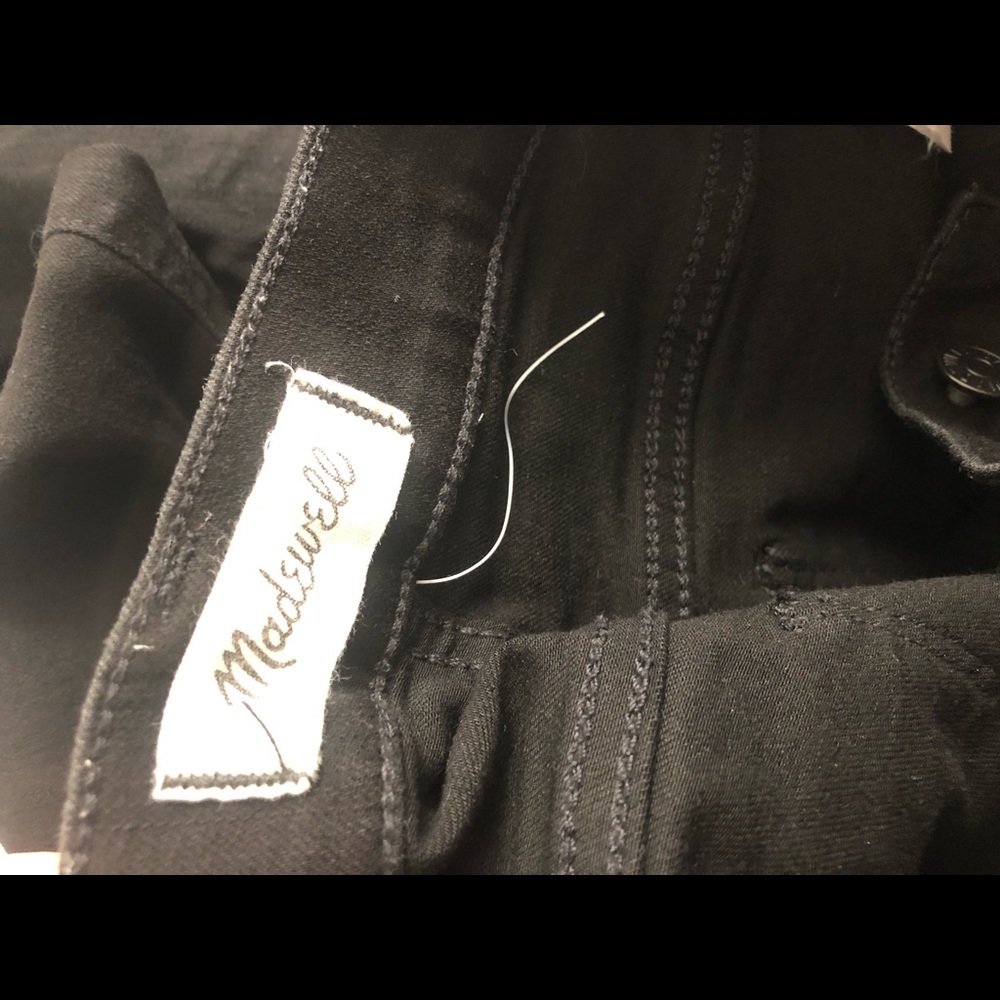 Madewell Roadtripper Black Skinny Jeans - Picture 4 of 8